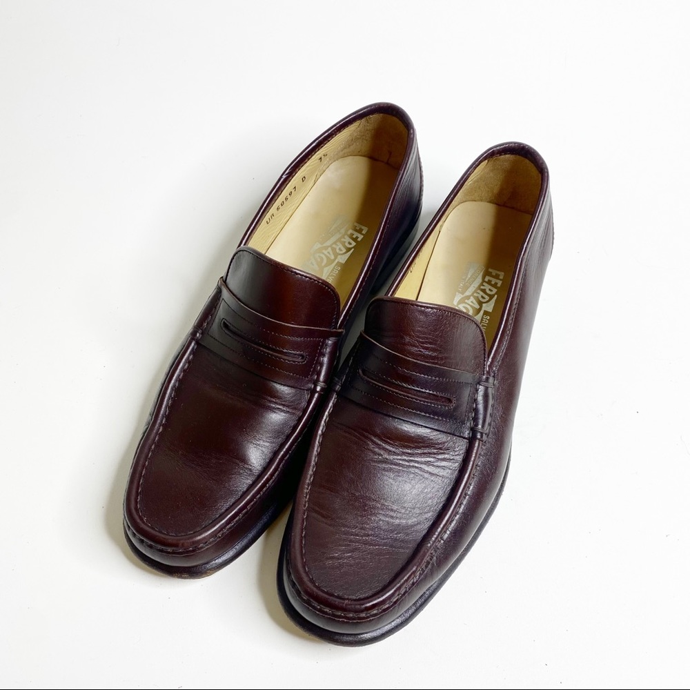 Salvatore Ferragamo Leather Loafer